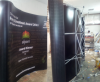 dubai sign display stand crowed control Q stands  Barrier and Queue Up Control System. Queue Up Stand - Crowd control barriers aka Q Stand are sold as portable folding free standing raffle box suggection box feedbak box acrylic products